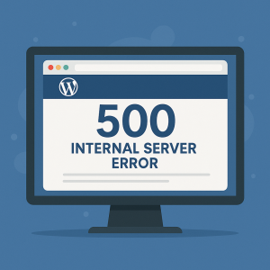 What to do when your wordpress website gets a 500 internal server error